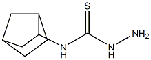 N1-bicyclo[2.2.1]hept-2-ylhydrazine-1-carbothioamide Struktur