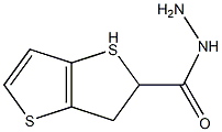 3H-1lambda~4~-thieno[3,2-b]thiophene-2-carbohydrazide,,结构式