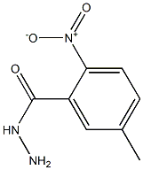 5-methyl-2-nitrobenzene-1-carbohydrazide Structure