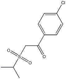 1-(4-chlorophenyl)-2-(isopropylsulfonyl)-1-ethanone