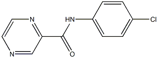 N2-(4-chlorophenyl)pyrazine-2-carboxamide Structure