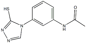  N-[3-(3-mercapto-4H-1,2,4-triazol-4-yl)phenyl]acetamide