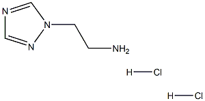 2-(1H-1,2,4-triazol-1-yl)ethanamine dihydrochloride Struktur