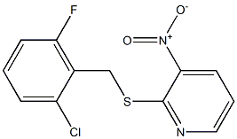 2-[(2-chloro-6-fluorobenzyl)thio]-3-nitropyridine