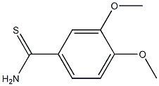 3,4-dimethoxybenzenecarbothioamide Structure