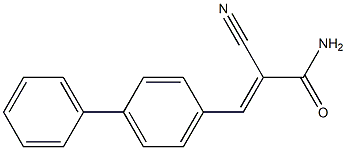  3-[1,1'-biphenyl]-4-yl-2-cyanoacrylamide