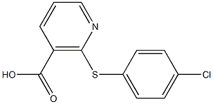 2-[(4-chlorophenyl)sulfanyl]nicotinic acid