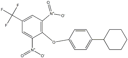 2-(4-cyclohexylphenoxy)-1,3-dinitro-5-(trifluoromethyl)benzene