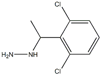 1-(1-(2,6-dichlorophenyl)ethyl)hydrazine,,结构式
