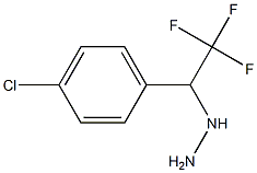 1-(1-(4-chlorophenyl)-2,2,2-trifluoroethyl)hydrazine|