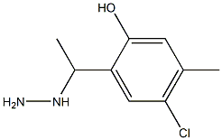 1-(1-(5-chloro-2-hydroxy-4-methylphenyl)ethyl)hydrazine