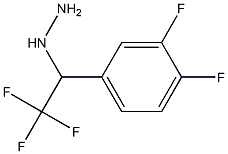 1-(2,2,2-trifluoro-1-(3,4-difluorophenyl)ethyl)hydrazine