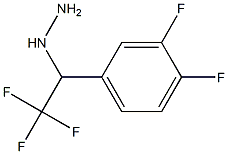  1-(2,2,2-trifluoro-1-(3,4-difluorophenyl)ethyl)hydrazine