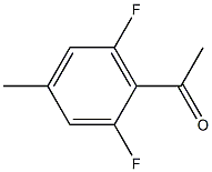 1-(2,6-difluoro-4-methylphenyl)ethanone 结构式