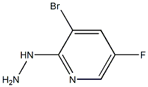 1-(3-bromo-5-fluoropyridin-2-yl)hydrazine Structure
