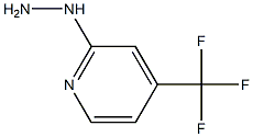 1-(4-(trifluoromethyl)pyridin-2-yl)hydrazine Struktur