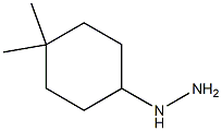 1-(4,4-dimethylcyclohexyl)hydrazine,,结构式