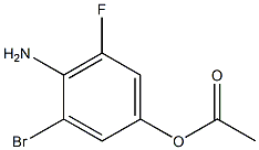 1-(4-Amino-3-bromo-5-fluoro-phenyl)-acetic acid,,结构式