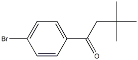 1-(4-bromophenyl)-3,3-dimethylbutan-1-one Structure