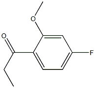 1-(4-fluoro-2-methoxyphenyl)propan-1-one Structure