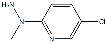 1-(5-chloropyridin-2-yl)-1-methylhydrazine Structure
