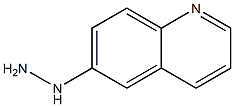 1-(quinolin-6-yl)hydrazine 结构式