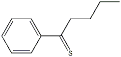 1-phenylpentane-1-thione Struktur