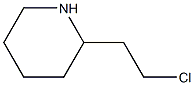 2-(2-chloroethyl)piperidine,,结构式