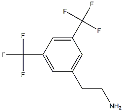 2-(3,5-bis(trifluoromethyl)phenyl)ethanamine 结构式