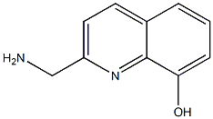 2-(aminomethyl)quinolin-8-ol 结构式