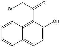 2-bromo-1-(2-hydroxynaphthalen-1-yl)ethanone Structure