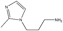 3-(2-methyl-1H-imidazol-1-yl)propan-1-amine Struktur