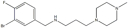 [(3-bromo-4-fluorophenyl)methyl][3-(4-methylpiperazin-1-yl)propyl]amine