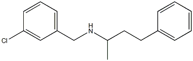 [(3-chlorophenyl)methyl](4-phenylbutan-2-yl)amine