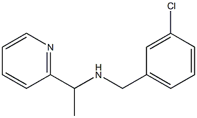 [(3-chlorophenyl)methyl][1-(pyridin-2-yl)ethyl]amine