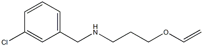  [(3-chlorophenyl)methyl][3-(ethenyloxy)propyl]amine