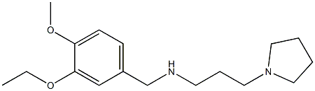 [(3-ethoxy-4-methoxyphenyl)methyl][3-(pyrrolidin-1-yl)propyl]amine