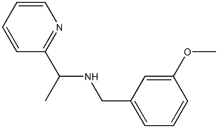 [(3-methoxyphenyl)methyl][1-(pyridin-2-yl)ethyl]amine