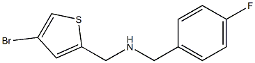 [(4-bromothiophen-2-yl)methyl][(4-fluorophenyl)methyl]amine