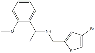 [(4-bromothiophen-2-yl)methyl][1-(2-methoxyphenyl)ethyl]amine