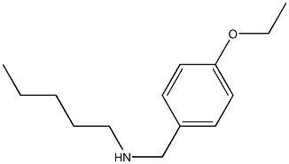[(4-ethoxyphenyl)methyl](pentyl)amine 化学構造式