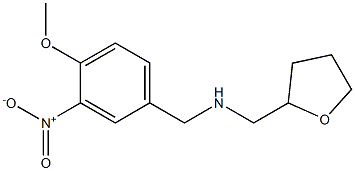 [(4-methoxy-3-nitrophenyl)methyl](oxolan-2-ylmethyl)amine