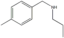 [(4-methylphenyl)methyl](propyl)amine,,结构式