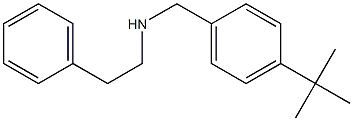 [(4-tert-butylphenyl)methyl](2-phenylethyl)amine,,结构式