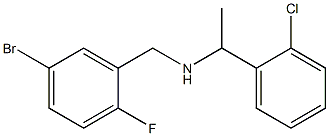 [(5-bromo-2-fluorophenyl)methyl][1-(2-chlorophenyl)ethyl]amine