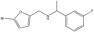 [(5-bromofuran-2-yl)methyl][1-(3-fluorophenyl)ethyl]amine