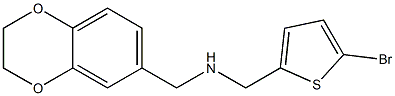  [(5-bromothiophen-2-yl)methyl](2,3-dihydro-1,4-benzodioxin-6-ylmethyl)amine