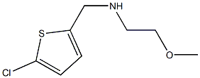 [(5-chlorothiophen-2-yl)methyl](2-methoxyethyl)amine 化学構造式