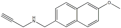 [(6-methoxynaphthalen-2-yl)methyl](prop-2-yn-1-yl)amine Structure