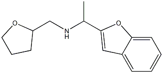 [1-(1-benzofuran-2-yl)ethyl](oxolan-2-ylmethyl)amine,,结构式